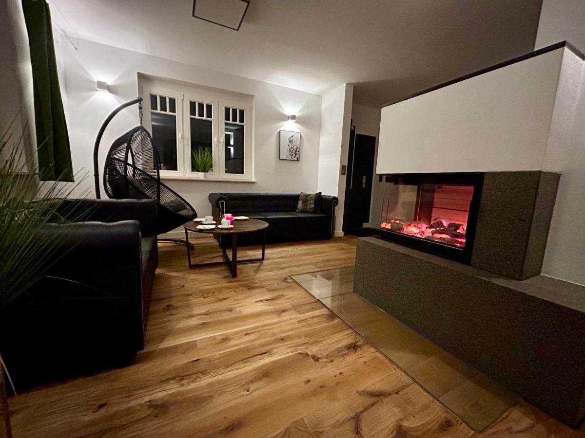 Ferienhaus Im Gruenen Mit Kamin Oranienburg Exterior foto