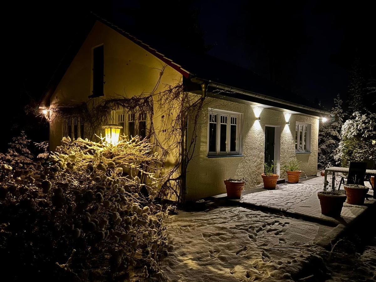 Ferienhaus Im Gruenen Mit Kamin Oranienburg Exterior foto